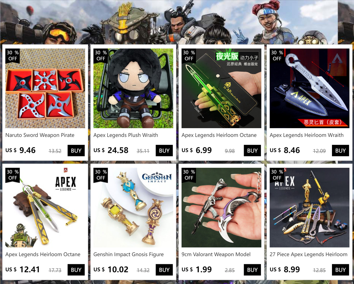 Apex Legends Heirloom Kunai