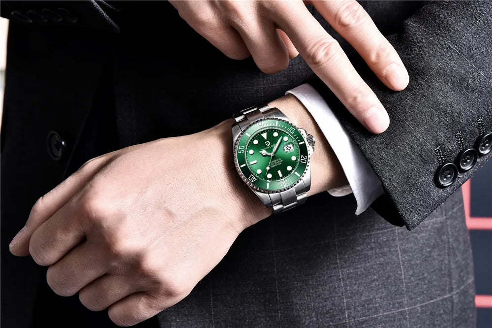 PAGANI DESIGN Men's Watches Waterproof Automatic Watch Men Luxury Business Stainless steel Mechanical Wristwatch For 2026 New