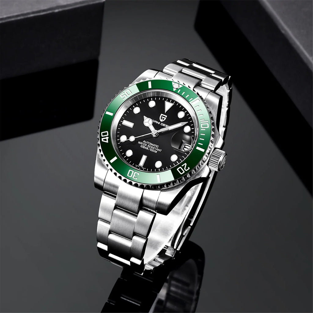 PAGANI Design 2026 New Men Automatic Mechanical Watch Miyota 8215 Sapphire Crystal 40mm Stainless Steel Waterproof