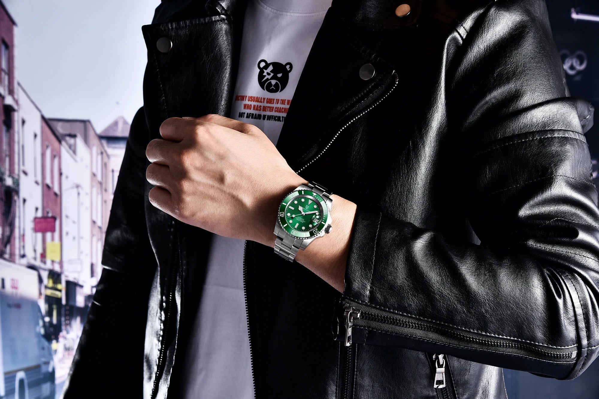PAGANI Design 2026 New Men Automatic Mechanical Watch Miyota 8215 Sapphire Crystal 40mm Stainless Steel Waterproof